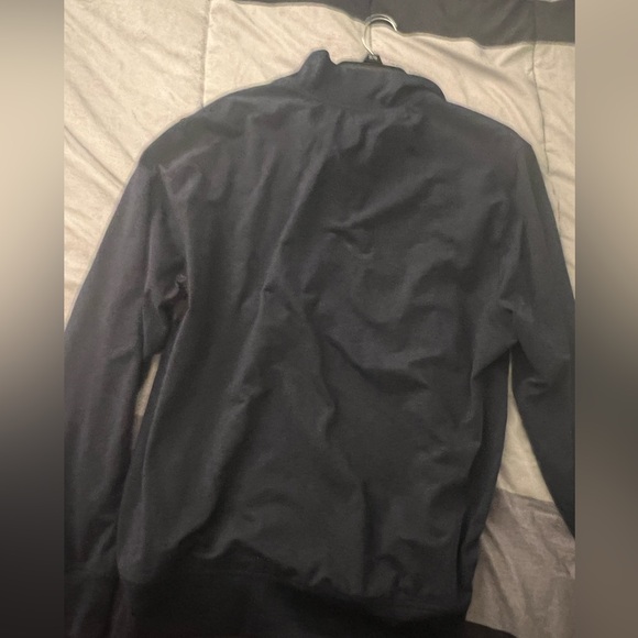Navy Blue Van Heusen 1/4 Zip - Picture 3 of 4